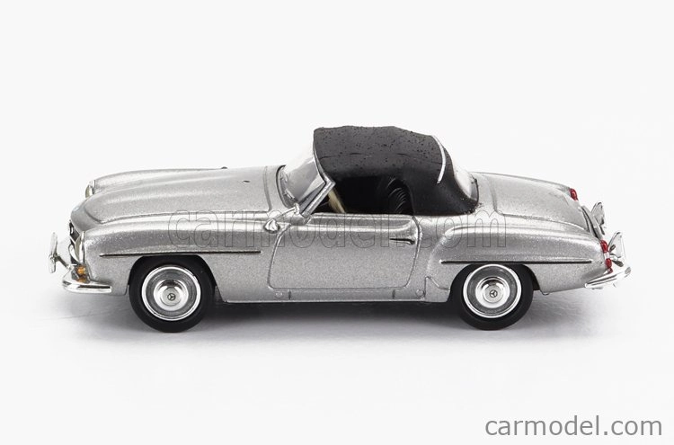Ricko Mercedes benz Sl-class 190sl (w121) Spider Closed 1955 1:87 Slver Black