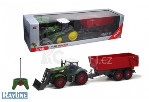 RC traktor s návesom 1:28, 8ch,