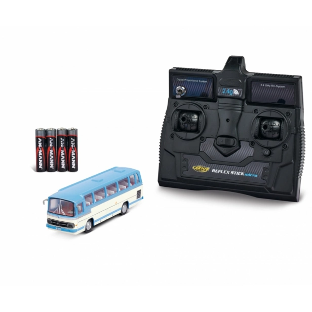 RC autobus Mercedes-Benz O 302 Bus Blau, modrá