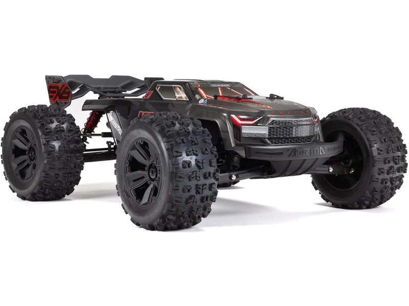 RC auto Arrma Kraton 6S BLX 1:8 4WD EXtreme Bash RTR, černá