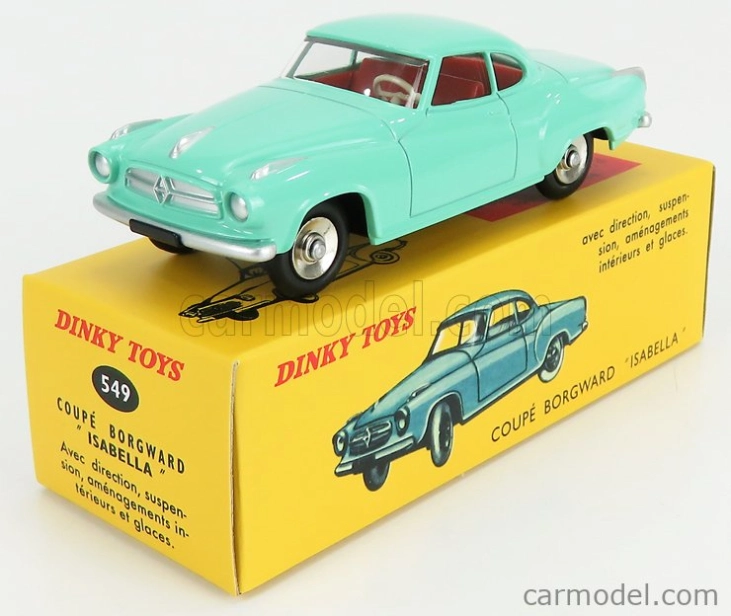 Edicola Borgward Isabella Coupe 1960 1:43 Světle Zelená