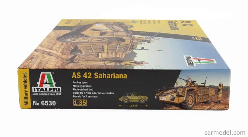 Italeri Fiat Sahariana As42 Camionetta Tank Military Italy 1942 1:35 /