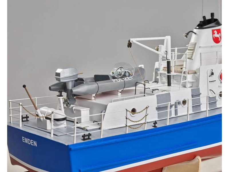 ROMARIN policajný čln W3 s doplnkami 1:25 kit