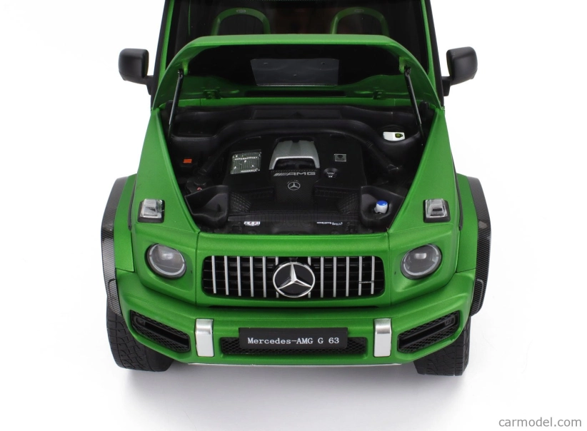 Almost-real Mercedes benz G-class G63 Amg (w463) 4x4 2023 1:18 Peklo Magno Zelená
