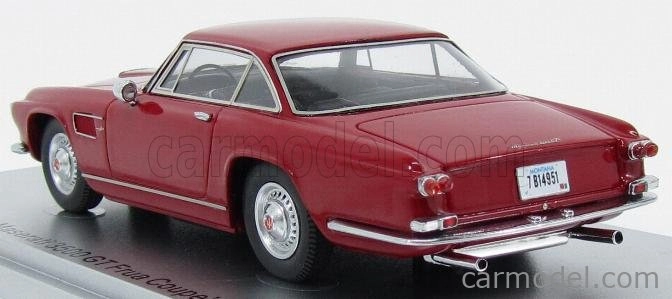 Kess-model Maserati 3500 Gt Coupe Frua 1961 1:43 Červená