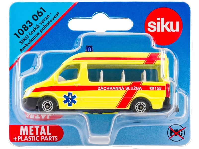 SIKU Blister - sanitka pohotovosti (česká verzia) 1:50
