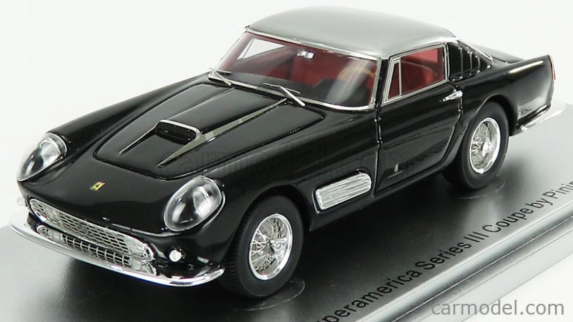 Kess-model Ferrari 410 Superamerica Series Iii Pininfarina Coupe 1958 1:43 Black Silver