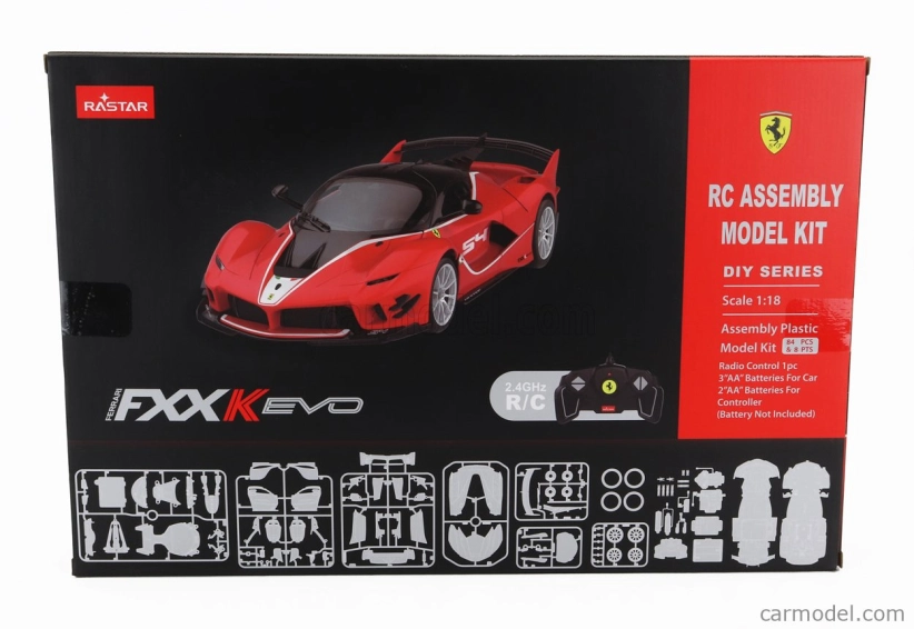 Mondomotors Ferrari Fxx-k Evo N 54 Racing 2018 - Model-kit 1:18 Red