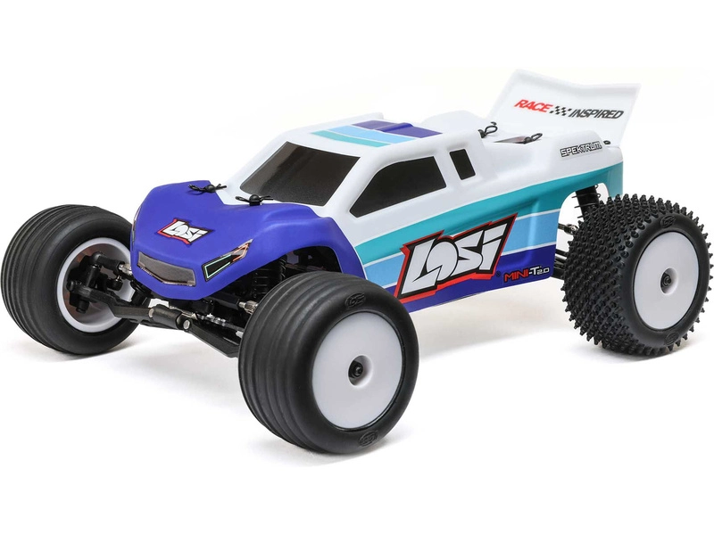 RC auto Losi Mini-T 2.0 V2 Brushless 1:18 RTR, červené