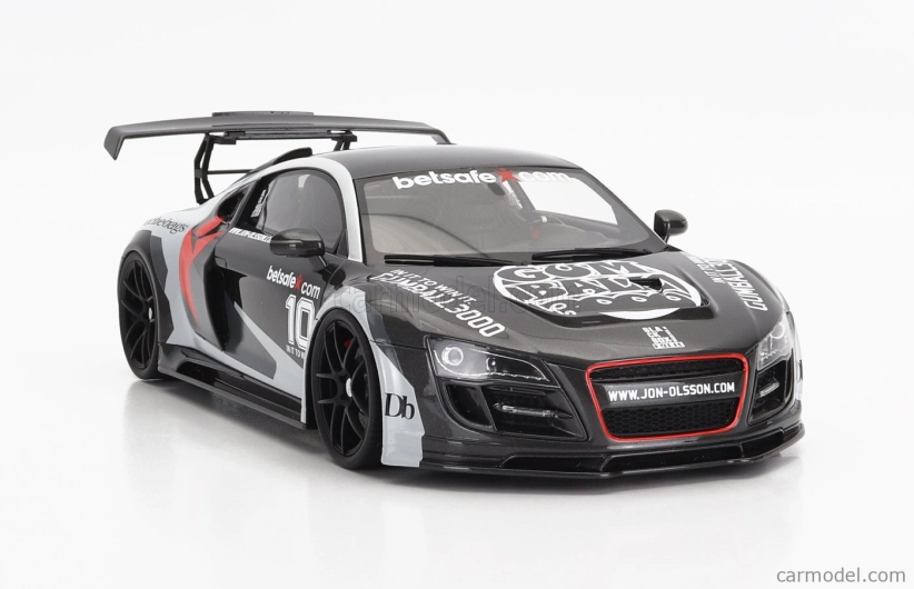 Gt-spirit Audi R8 N 10 Camo Body Kit 2013 1:18 Black Grey