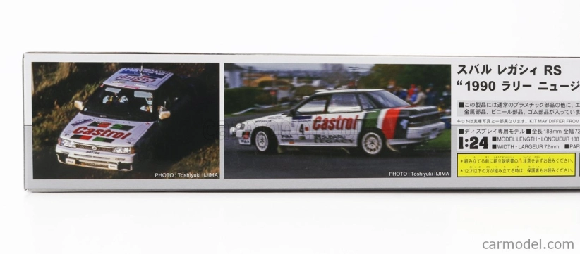 Hasegawa Subaru Legacy Rs N 11 Rally New Zealand 1990 P.bourne - R.freeth 1:24 /