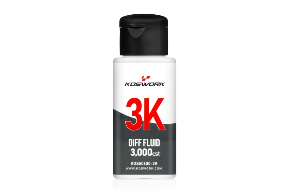 silikónový diferenciálny olej 3000cst (70 ml)