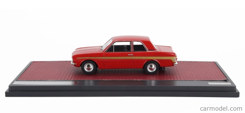 Modely v mierke Matrix Ford england Cortina Lotus Mkii 1966 1:43 Červená
