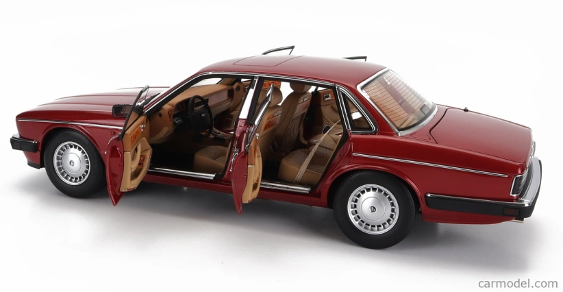 Almost-real Jaguar Daimler Xj6 (xj40) 1986 1:18 Flamenco Red