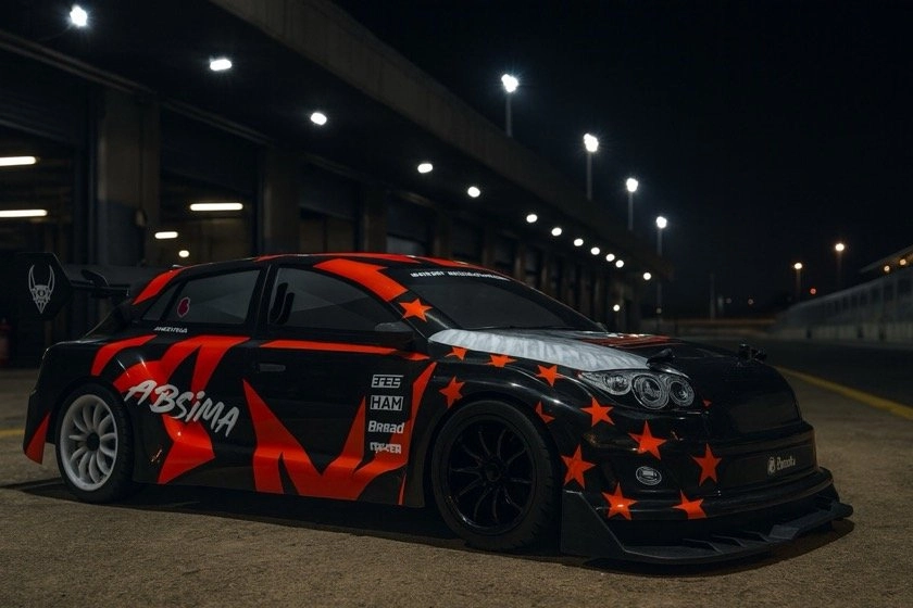 Absima On Road Aero-X 1:10 4WD RTR + zdarma batéria NiMH 7,2V 2000 mAh