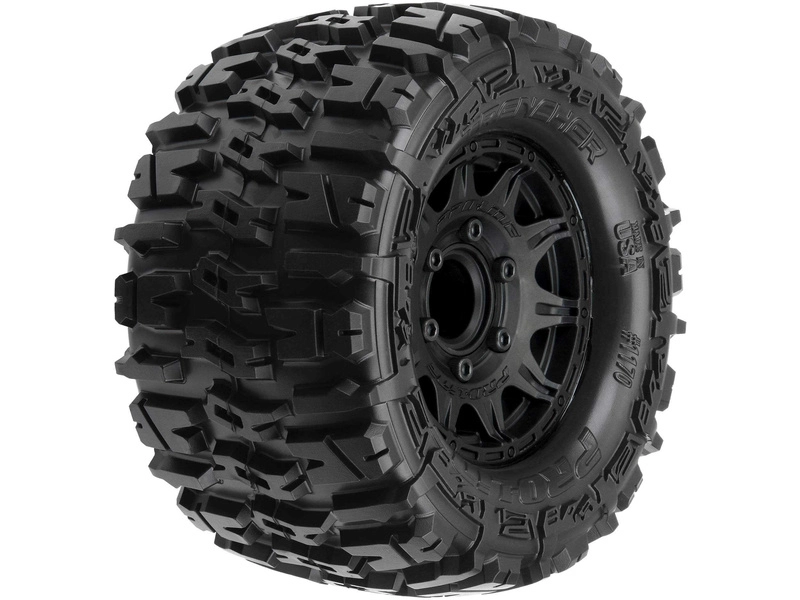 Pro-Line bike 2.8", pneumatiky Trencher, čierny disk Raid H12 (2)