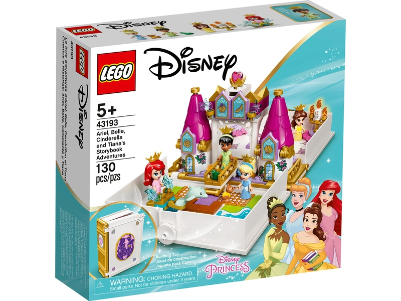LEGO Disney Princess - Ariel, Belle, Popoluška a Tiana a ich rozprávkové dobrodružstvo