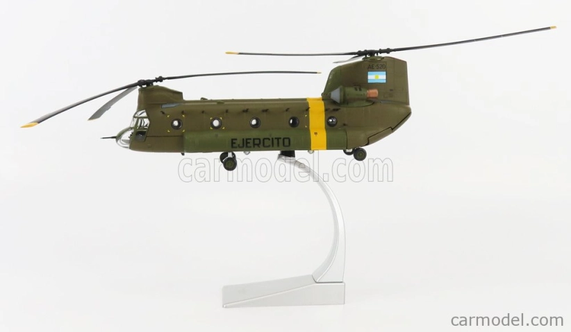 Corgi Boeing Ch-47 Chinook Helicopter Ae-520 Argentine Army 1:72, zelená