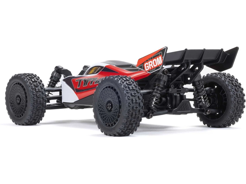 RC auto Arrma Typhon Grom 1:18 4WD Smart RTR, červené