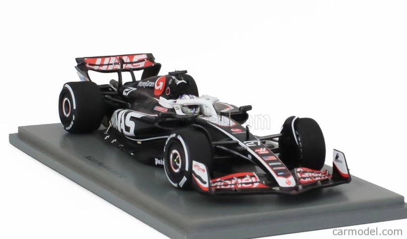 Spark-model Haas F1 Fw24 Team Moneygram Haas N 27 Australian Gp 2024 Nico Hulkenberg 1:43 Černá Bílá