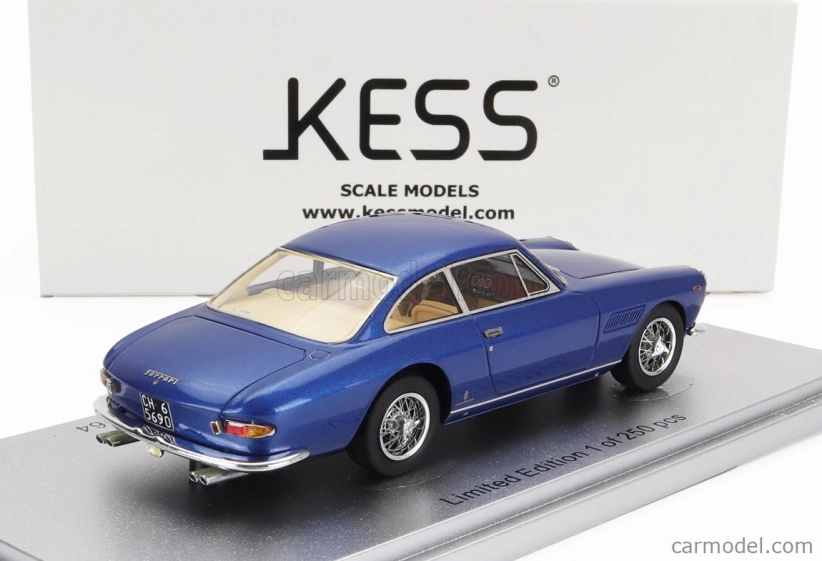 Kess-model Ferrari 330 Gt 2+2 Berlinetta 1-series 1964 1:43 Blue