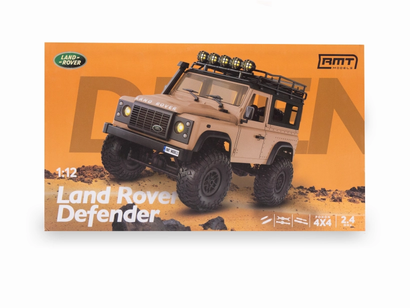 RC auto Land Rover Defender T98 1/12, zelená + náhradní baterie