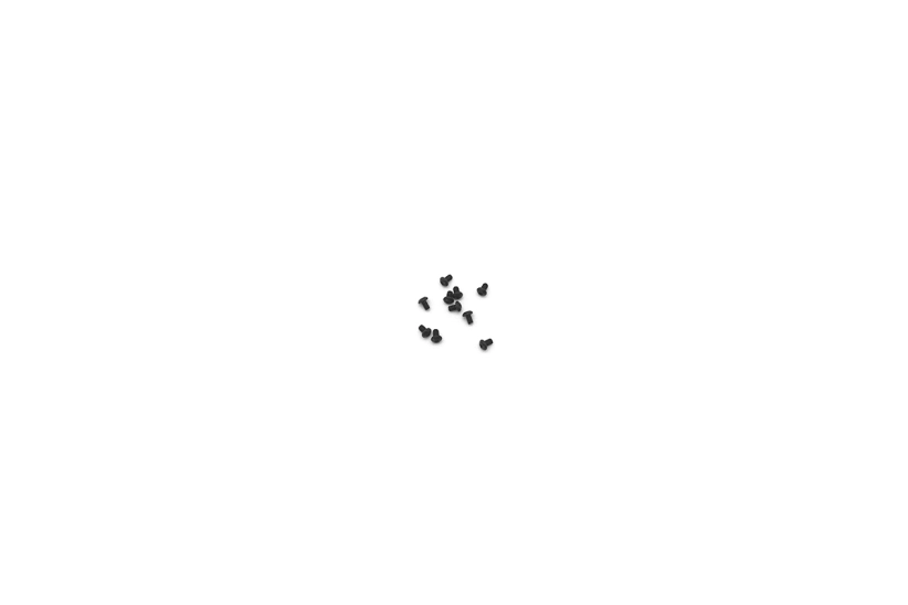 Skrutka s guľatou hlavou M2,5x4x1,5mm (10 ks)