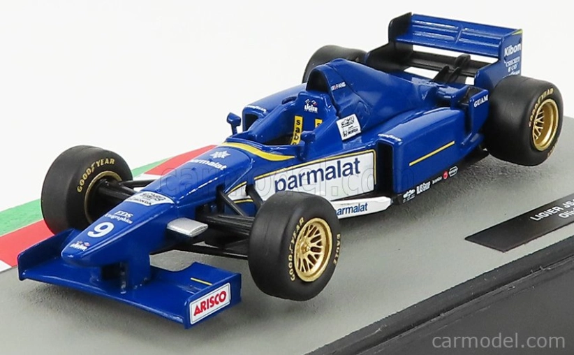 Edicola Ligier F1 Js43 N 9 Sezóna 1996 Olivier Panis 1:43 Modrá biela