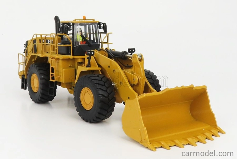 Dm-models Caterpillar Cat988k Ruspa Gommata - škrabací traktor - kolesový nakladač 1:50 žltá čierna
