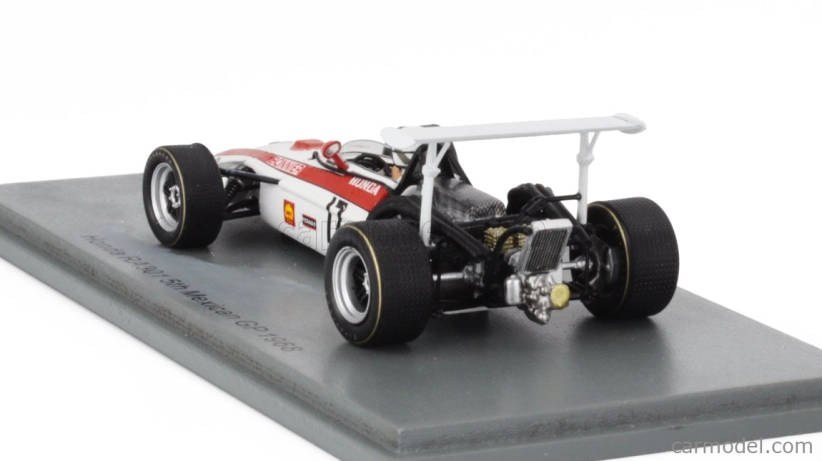 Spark-model Honda F1 Ra301 N 5 Mexico Gp 1968 Jo Bonnier 1:43 Biela červená čierna