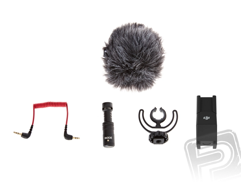 Mikrofon RODE VideoMicro & OSMO 360 Quick Release Mic Mount pro OSMO