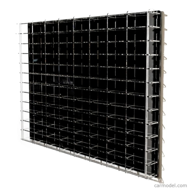 Atlantic Vetrina display box Espositore - Pre 96 Cars 1/64 Lungh.lenght Cm 88.0 X Largh.width Cm 8.0 X Alt.height Cm 63.0 (altezza Utile Tra I Ripiani Cm 4.5 Inner Height Among Shelves) 1:64 Plastic Display