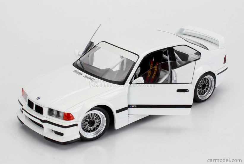 Werk83 BMW 3-series M3 Gtr (e36) Plain Body Version 1993 1:18 Bílá