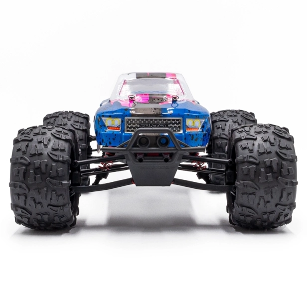 RC auto MTX elektro Offroad Truggy, ružovo-fialovo-modrá