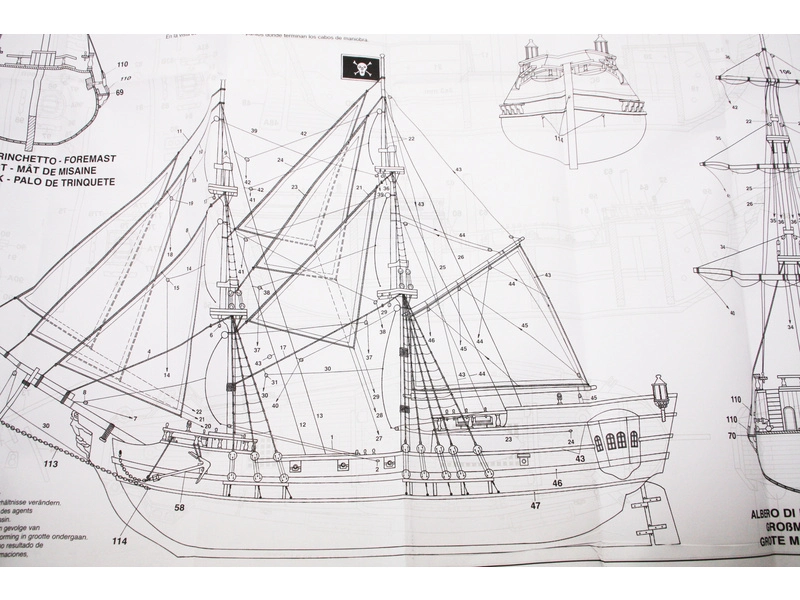 Mantua Model Black Falcon 1:100 kit