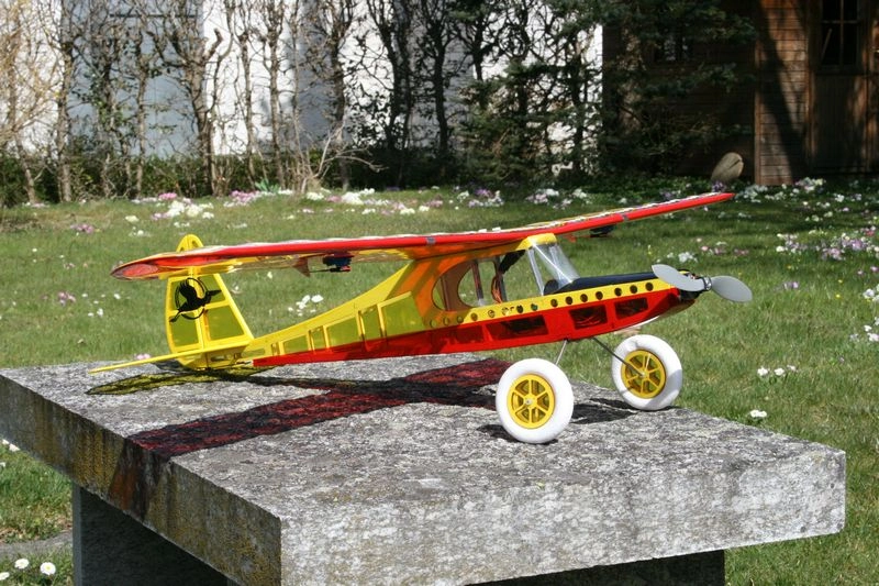 EL MARABU-stavebnice na elektropohon, rozp. 1085mm Hiesb.