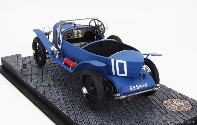 Pantheon Chenard & walcker Type U3 15cv Sport 3.0l S4 Team Chenard-walcker Sa N 10 2nd 24h Le Mans 1923 Raoul Bachmann - Christian Dauvergne 1:18 Světle Modrá