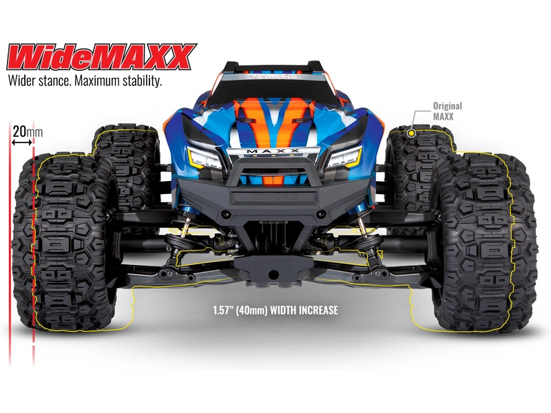 RC auto Traxxas Maxx 1:8 4WD TQi RTR, červená