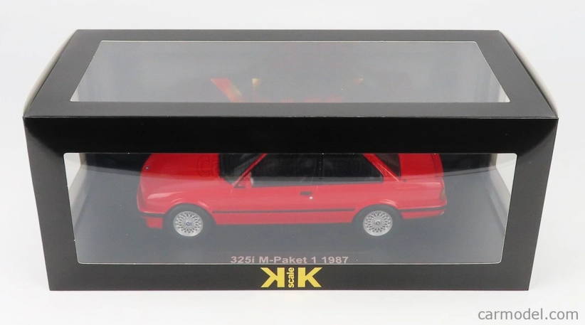 BMW radu 3 325i (e30) M-paket 1987 1:18 Červená