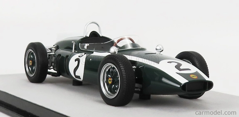 Tecnomodel Cooper F1  T53 N 2 British Gp 1960 B.mclaren 1:18 Zelená