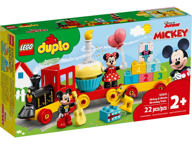 LEGO DUPLO – Narodeninový vlak Mickeyho a Minnie
