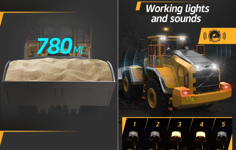 RC kolový nakladač Volvo L260H 1:16 | RCprofi.cz