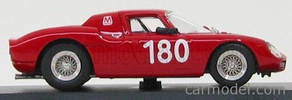 Najlepší model Ferrari 250lm N 180 Targa Florio 1966 1:43 Červená