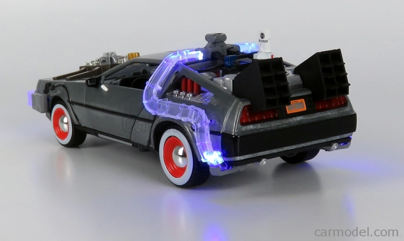 Jada De lorean Time Machine - Back To The Future 3 - Ritorno Al Futuro 3 1:24 Silver