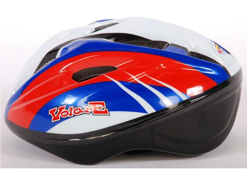 Volare – detská prilba Deluxe 51 – 55 cm zelená, biela, čierna