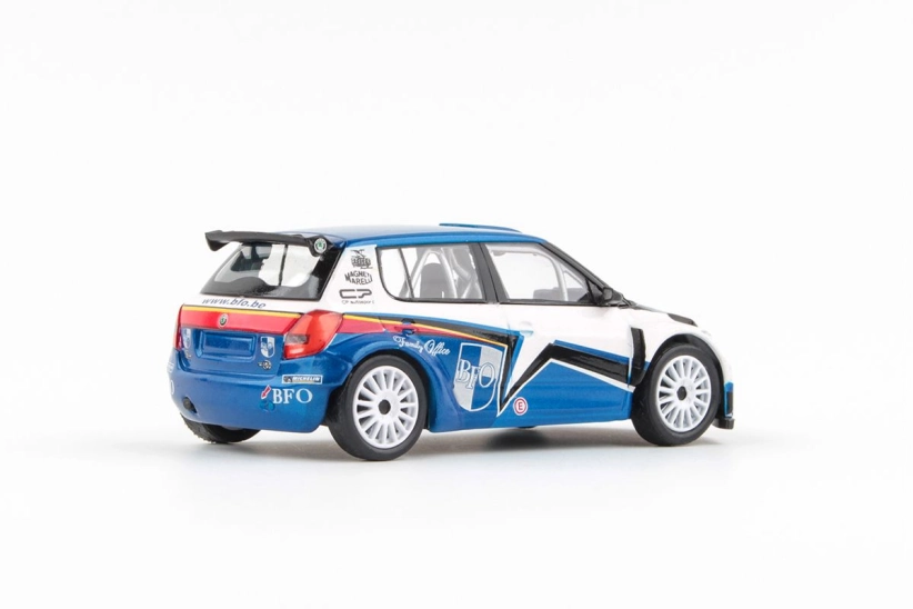 Abrex Škoda Fabia II FL S2000 (2010) 1:43 - BFO Škoda Rally Team "Loix" Design 2011