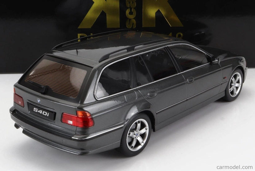 Kk-scale BMW radu 5 540i (e39) Touring Sw Station Wagon 1997 1:18 Grey Met