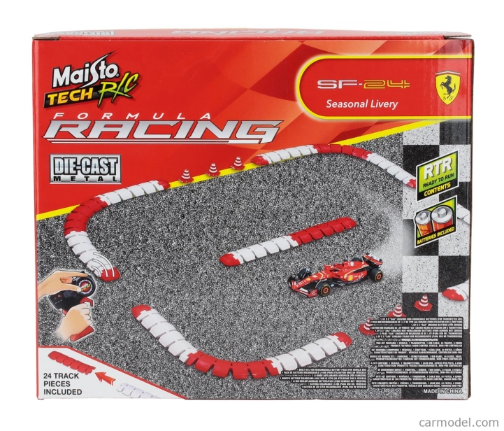 Maisto Ferrari F1 Sf-24 Team Scuderia Ferrari N 16 Season 2024 Charles Leclerc 1:41 červeno-čierna
