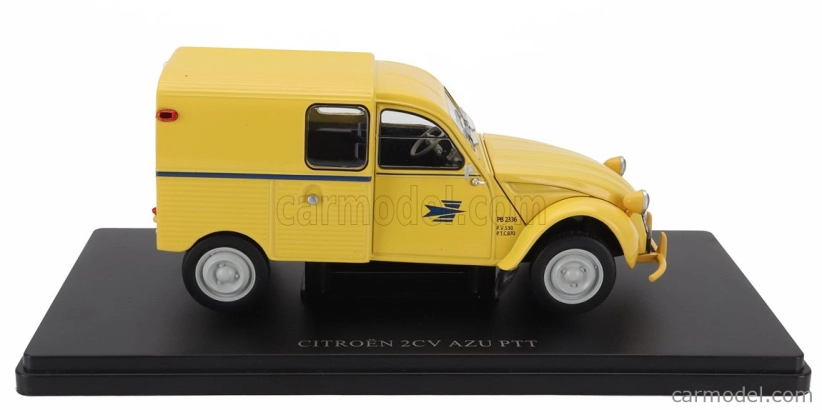 Edicola Citroen 2cv Azu Van Ptt 1954 1:24 žltá