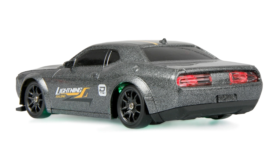 Drift Sport RC Muscle Car s gyroskopom 4WD 1:43 RTR sivá